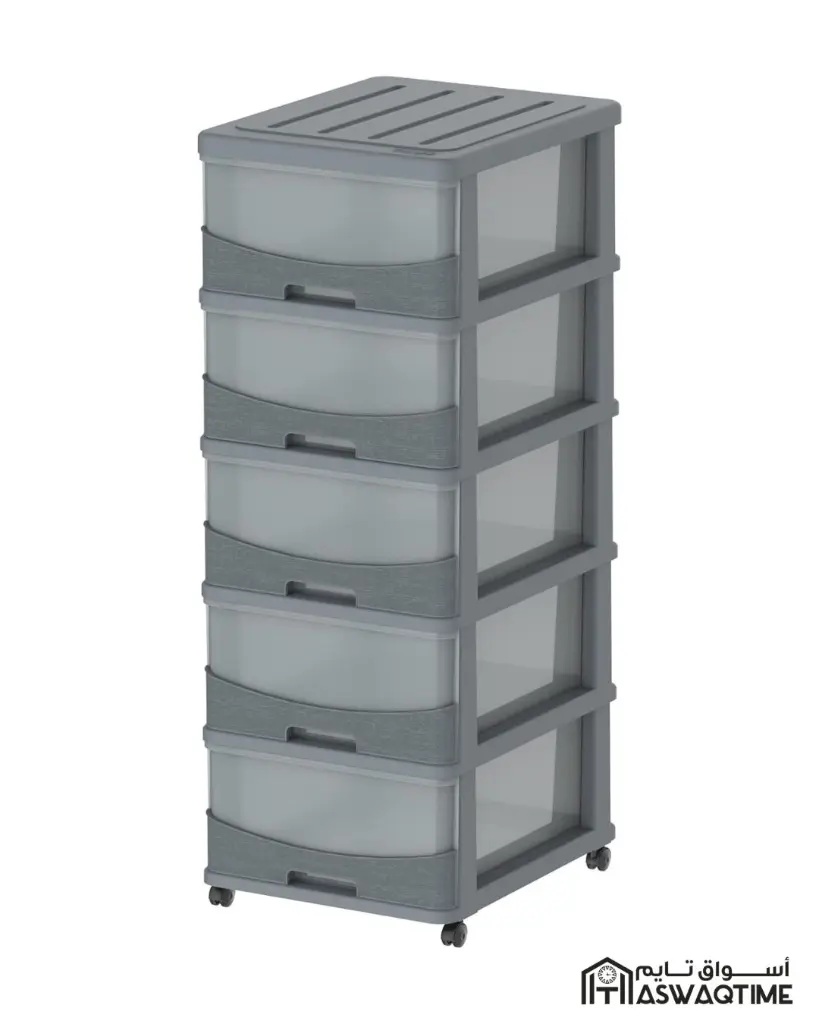 COSMO CEDAGRAIN STORAGE CABINET 5 LEVEL GREY (4).webp