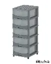 COSMO CEDAGRAIN STORAGE CABINET 5 LEVEL GREY (4).webp