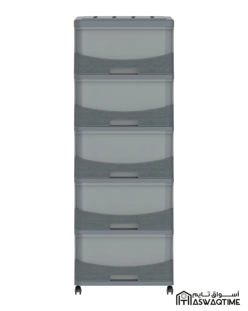COSMO CEDAGRAIN STORAGE CABINET 5 LEVEL GREY (3).webp