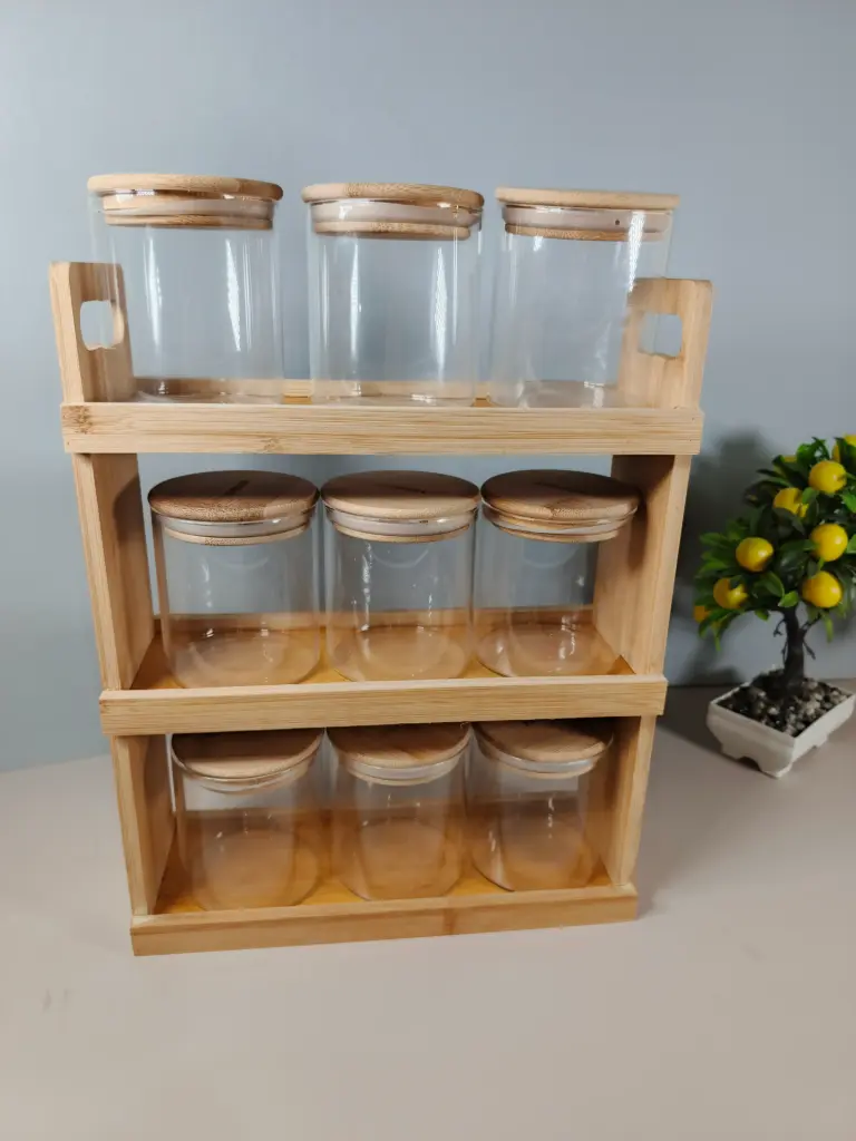 GERMAX 9PCS SPICE JARS