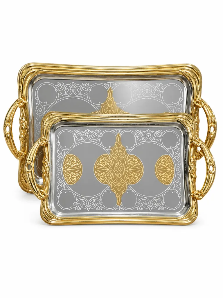 GER-GER1857 GERMAX GOLDEN TRAY 2 PCS 3.webp