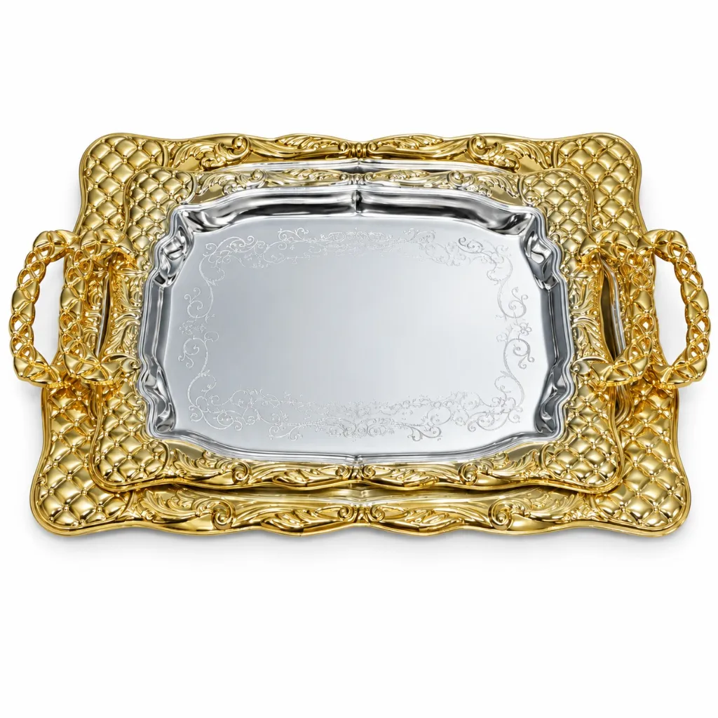 GER-GER1858 GERMAX GOLDEN TRAY 2PCS 4.webp