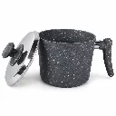 HASCEVHER GERMANITIUM GRANITE MILK POT 16x13.5 CM 2.webp