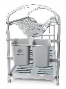 LS-DSH-13 2 TIER ALUMINUM DISH RACK 1.webp