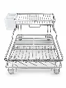LS-DSH-23 2 TIER ALUMINUM DISH RACK 3.webp