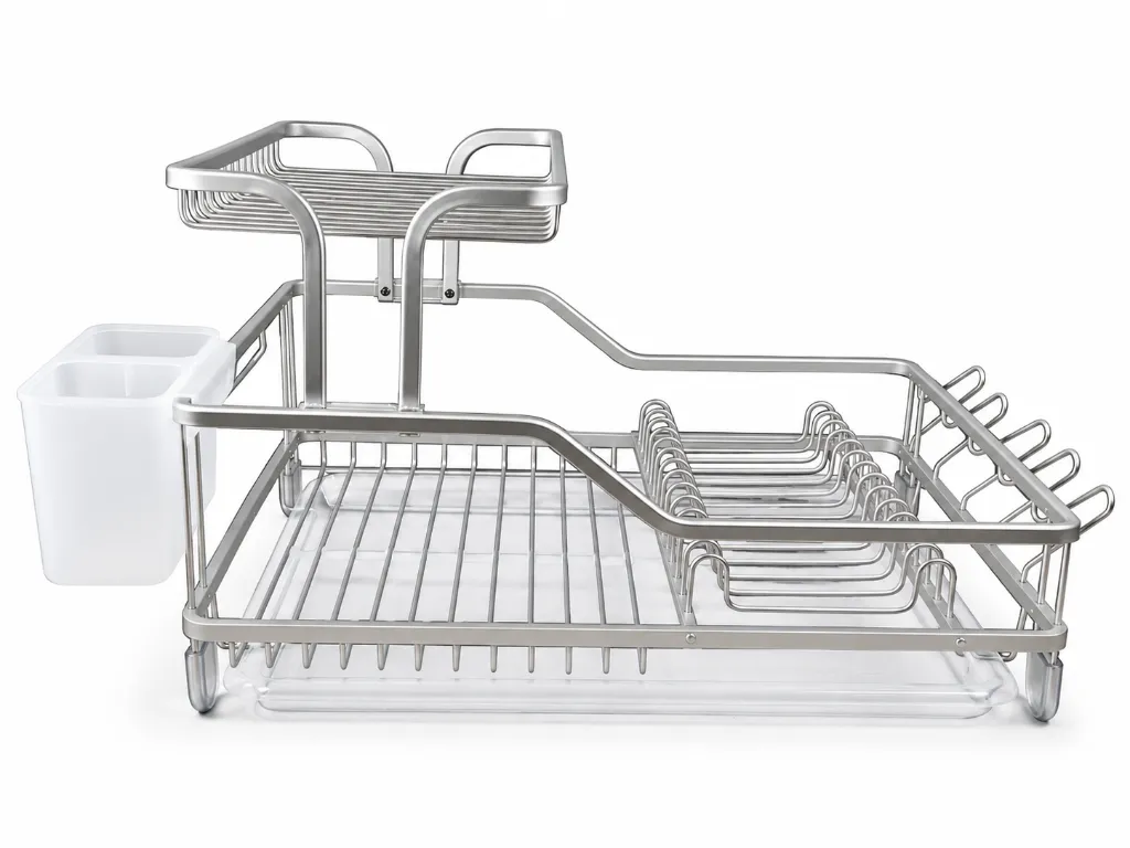 LS-DSH-23 2 TIER ALUMINUM DISH RACK 4.webp