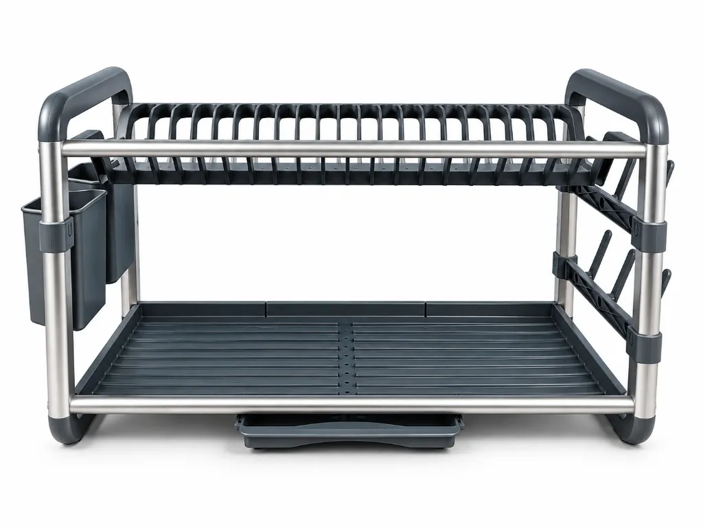 LS-DSH-30 21 TIER ALUMINUM DISH RACK 3.webp