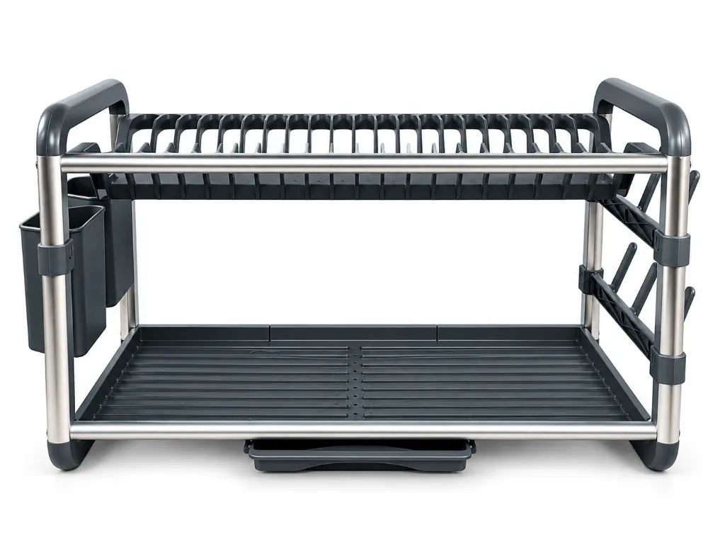 LS-DSH-30 21 TIER ALUMINUM DISH RACK 4.webp