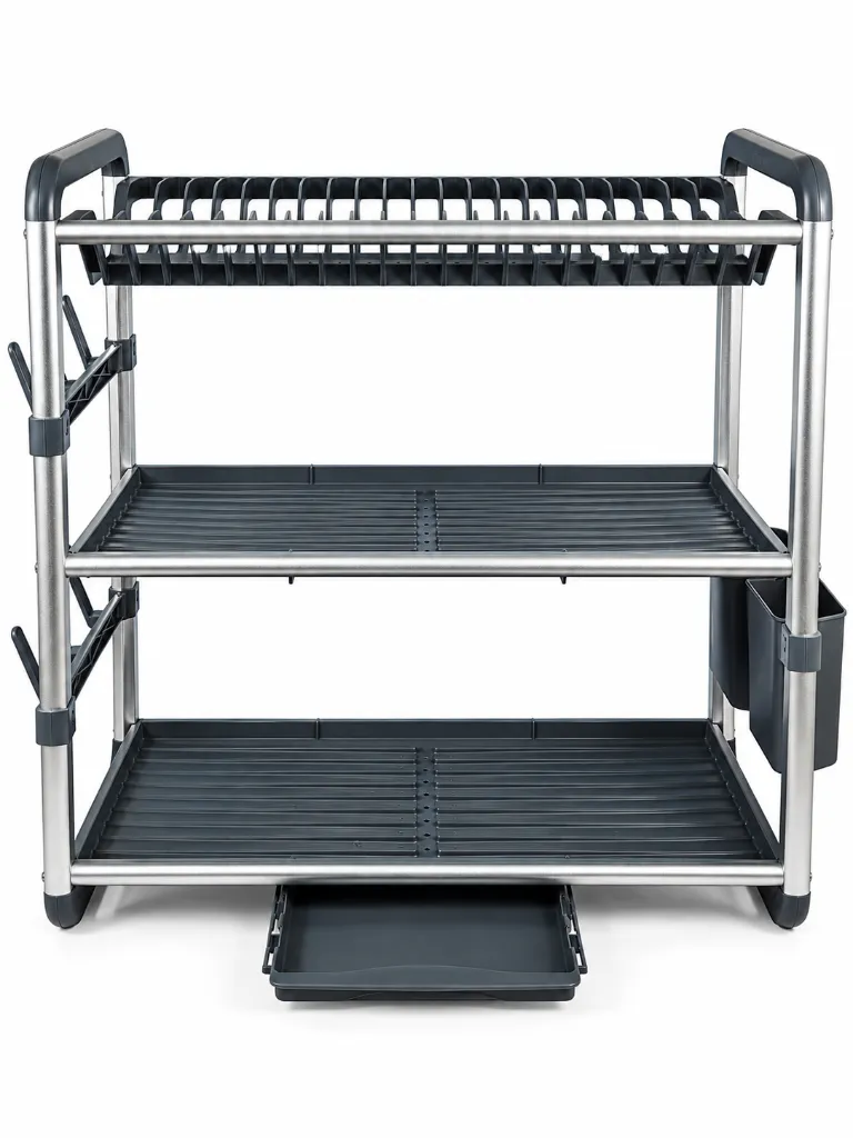 LS-DSH-31 3 TIER ALUMINUM DISH RACK 2.webp