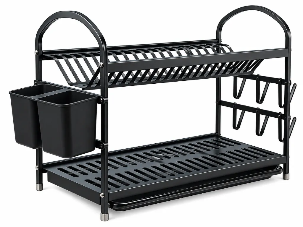 LS-DSH-13B 2 TIUER ALUMINUM DISH RACK 2.webp