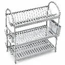LS-DSH-14 3 TIER ALUMINUM DISH RACK 2.webp