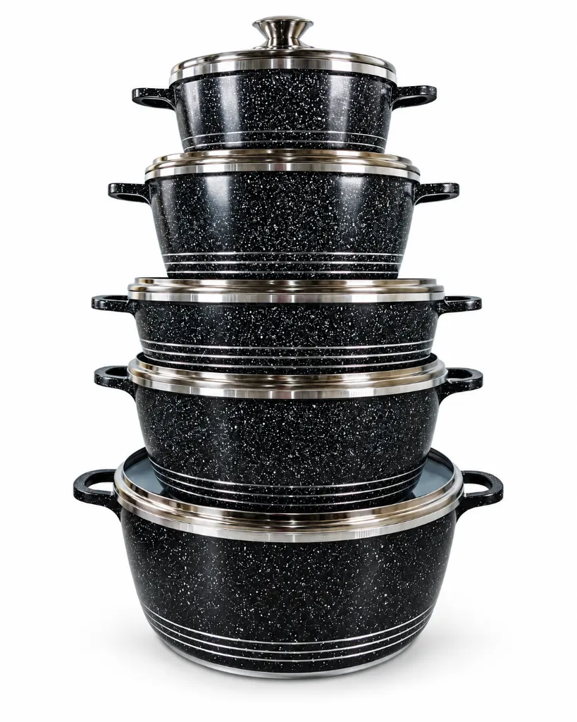 LIFEP17-10-BLACK LIFE SMILE 10 PCS COOKWARE SET 4.webp