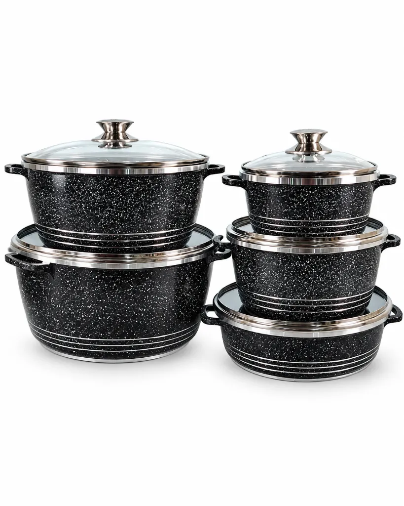 LIFEP17-10-BLACK LIFE SMILE 10 PCS COOKWARE SET 2.webp