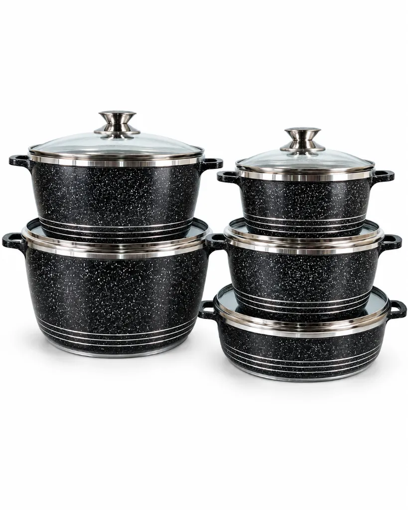 LIFEP17-10-BLACK LIFE SMILE 10 PCS COOKWARE SET 1.webp