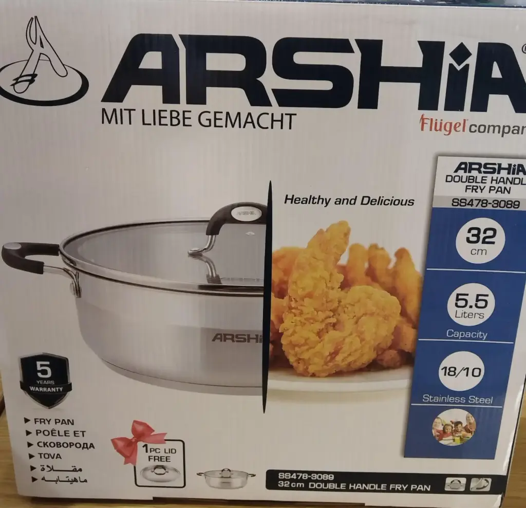 ARSHIA S/S FRYPAN 32CM 3088