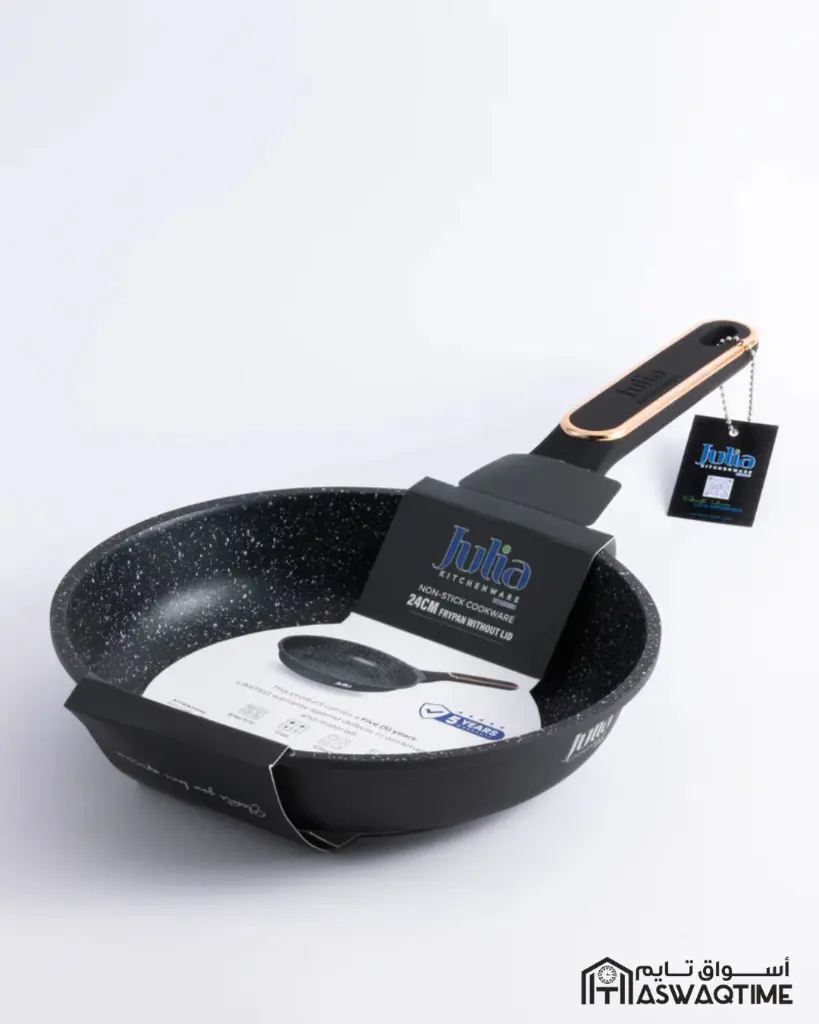 JULIA ELITE-PRO PLUS FRYPAN WITHOUT LID 24CM-BLACK FRAYPAN WITHOUT LID (1).webp