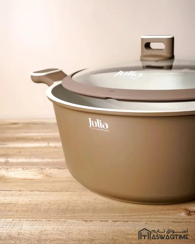 JULIA ELITE-PROF CASSEROLE WITH LID 32CMBROWNBEIGE CASSEROLE WITH LID (3).webp