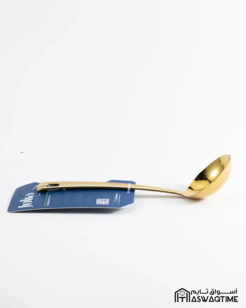 JULIA STAINLESS STEEL SOUP LADLE SHORTHANDLE-GOLD 24-934 (1).webp