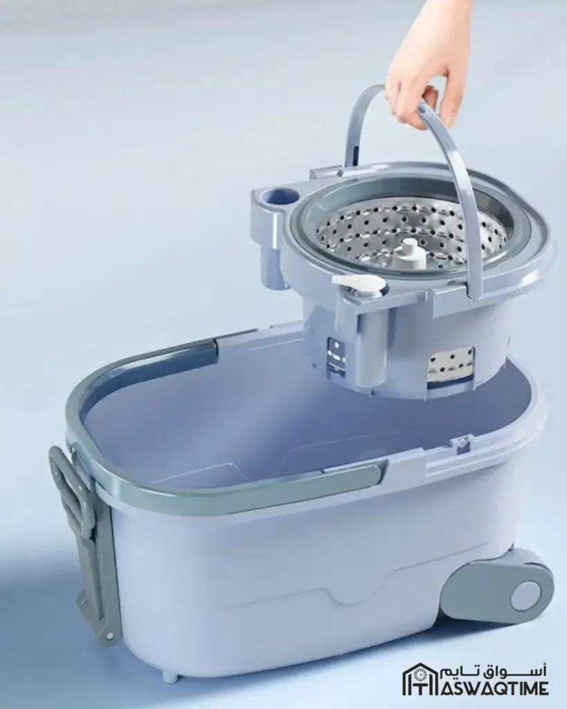 BRIGHT FLAT 360 MOP WBUCKET & ROUND HEAD.webp