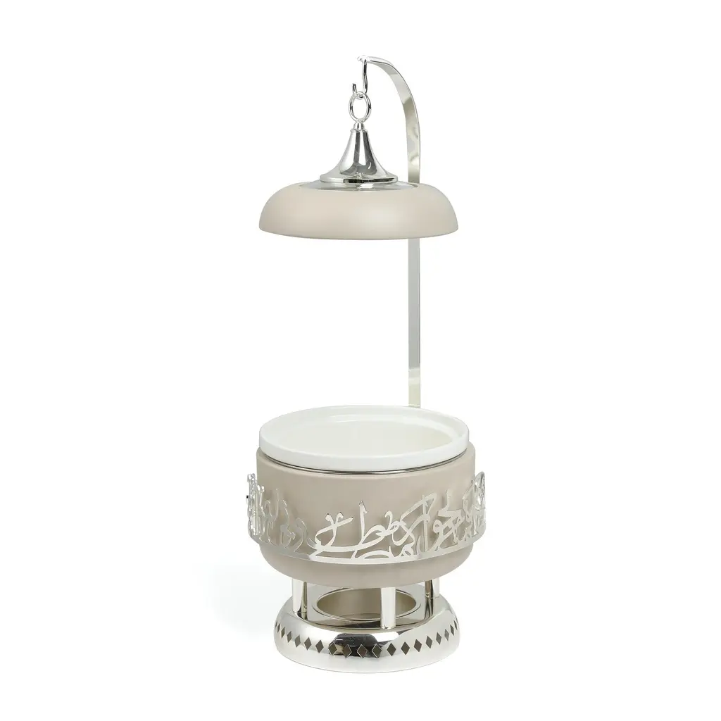 serving buffet -S From Jiwar -  BEIGE + SILVER_.webp
