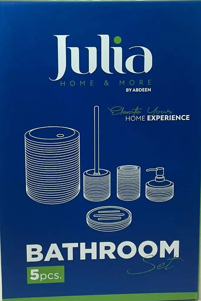 JULIA BATHROOM SET 5PCS