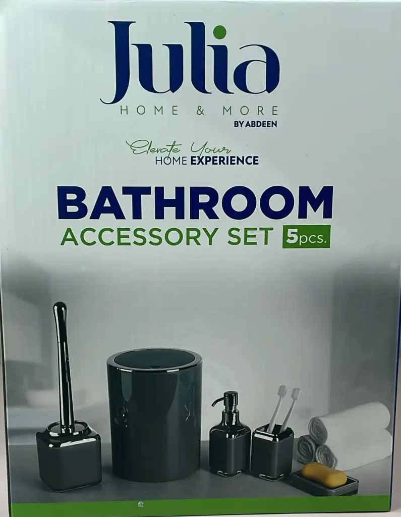JULIA BATHROOM SET 5PCS