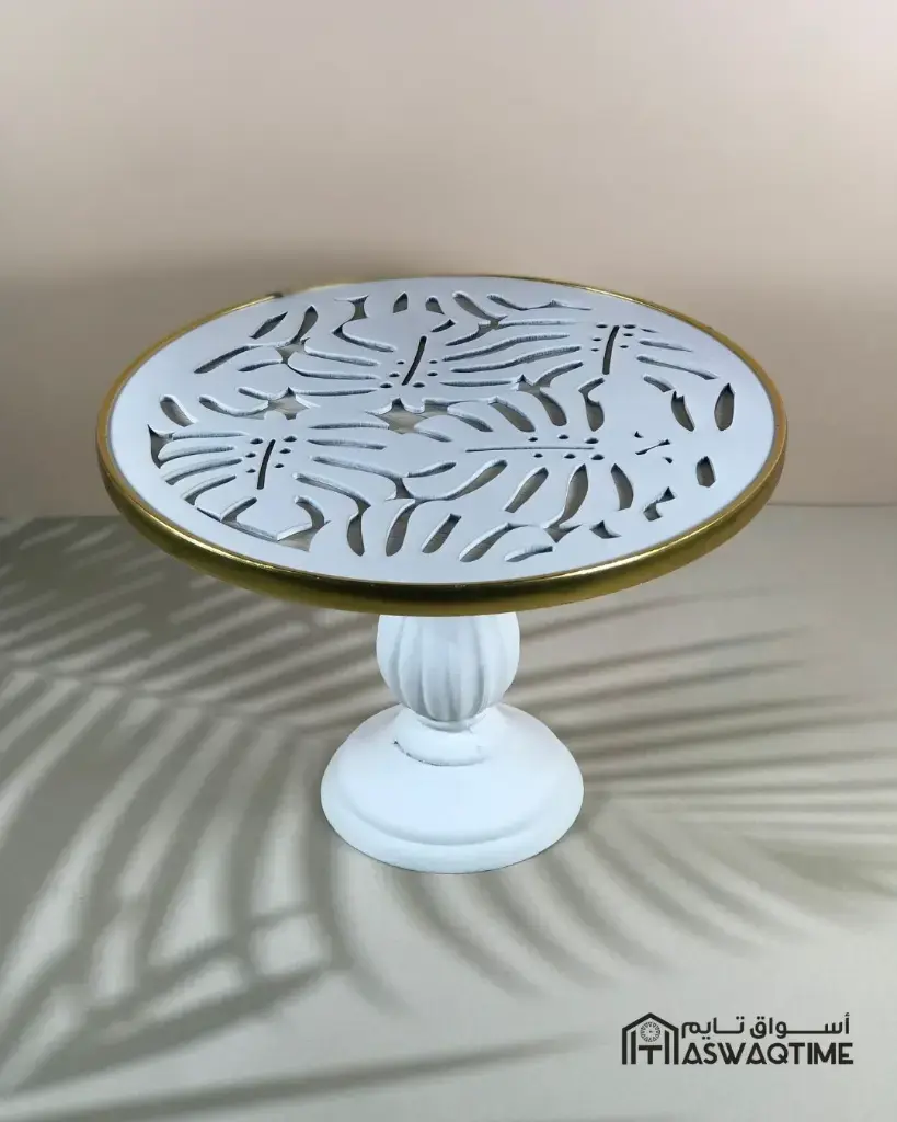 [MS3-1927-2] SMALL ROUND TRAY WITH STAND (1).webp