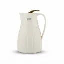 1.0LTR P/B GOLD V-FLASK [GLASS LINER]