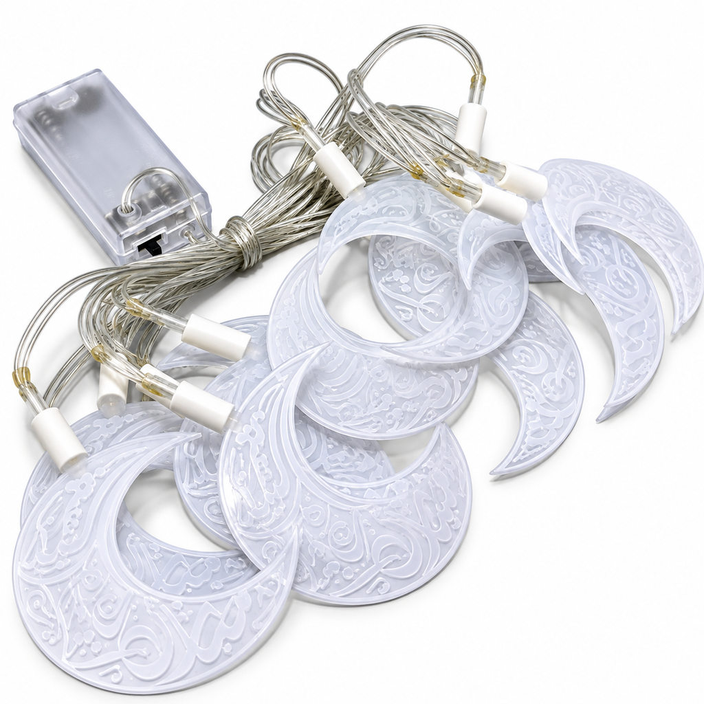 10PCS RAMADAN CRESCENT LIGHTS