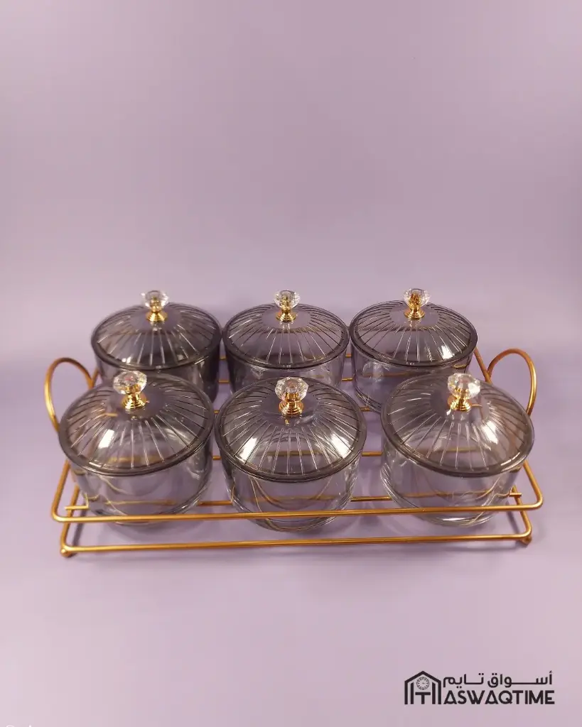 13PCS SNACKS BOWL SET WITH METAL STAND