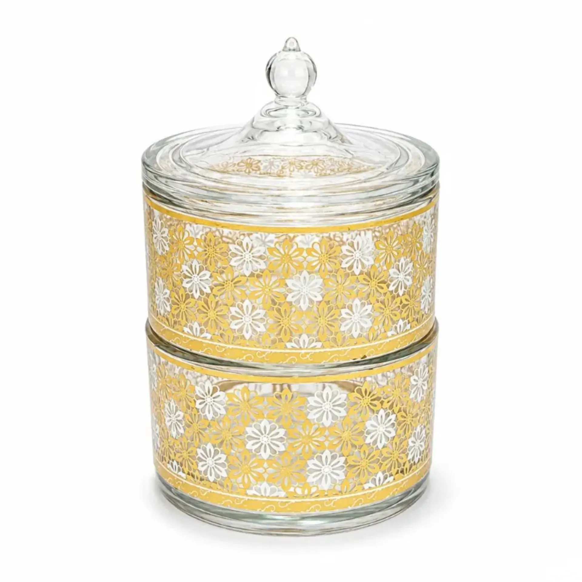 [MS08-317-95] 2 LAYERS GLASS CONTAINER