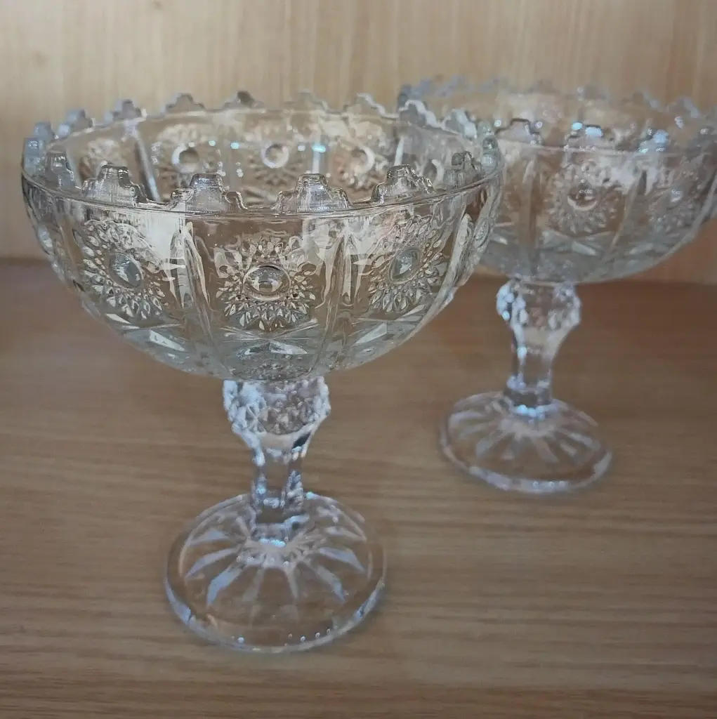 2 PCS SWEET BOWL W/STAND