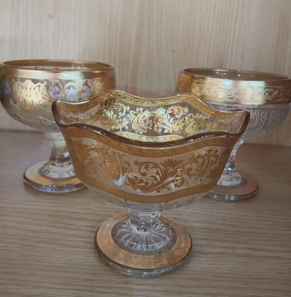 2 PCS SWEET GLASSWARE SET