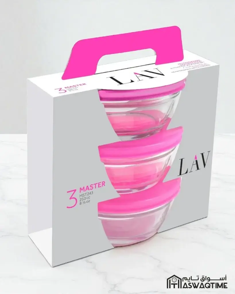 LAV MASTER STORAGE BOWL 3PCS 250CC