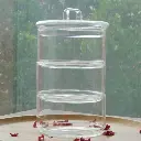 DAVE 3 LAYER GLASS JARS