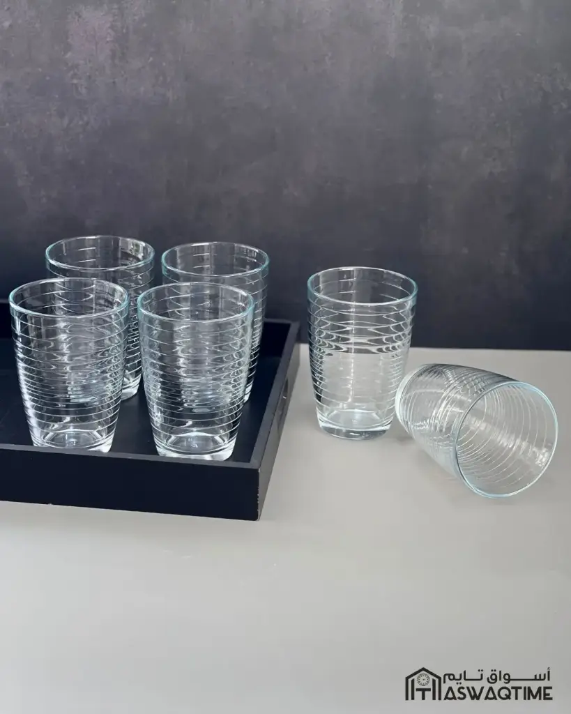 LAV APOLLON 3PCS GLASS BEVERAGE CUP 340cc