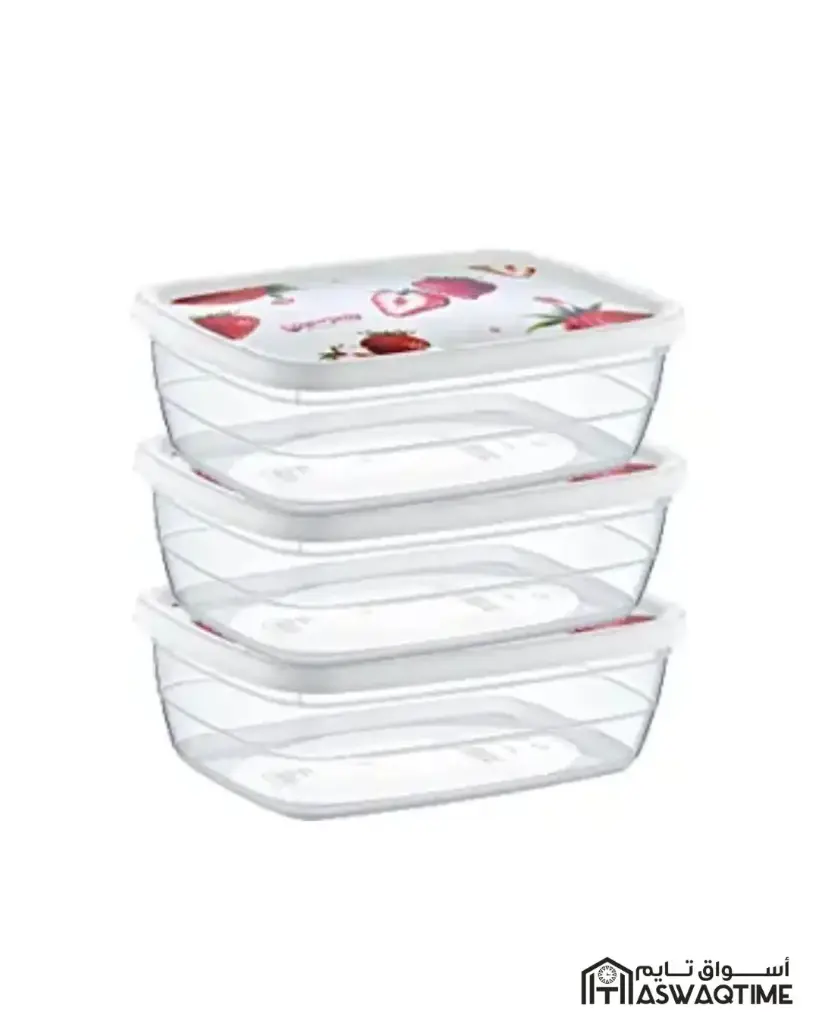 Hobby Life 3 X 0.3 Ltr DECO TREND STORAGE BOX