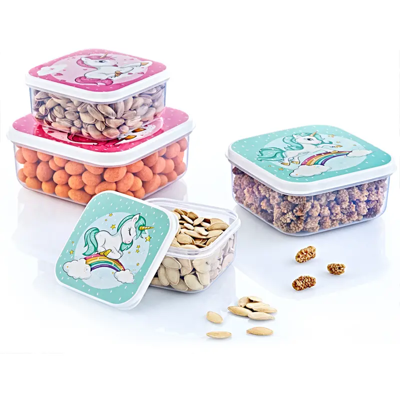 Hobby Life 4 PCS SQUARE FUNBOX STORAGE BOX