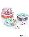 Hobby Life 4 PCS SQUARE FUNBOX STORAGE BOX