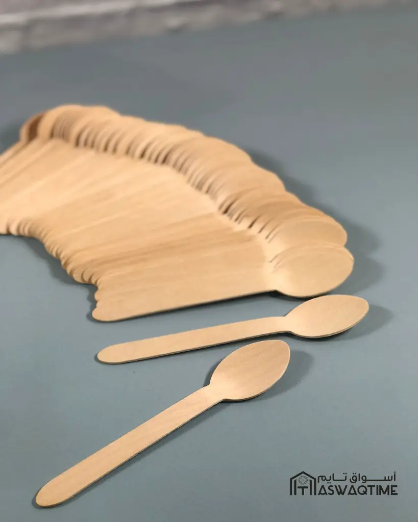 50 PCS WOODEN SPOONS