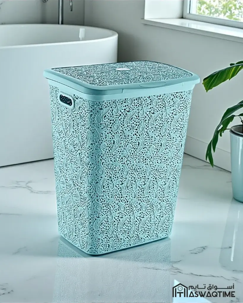 Hobby Life 57 Ltr FLORIA LACE LAUNDRY HAMPER