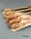 5 PCS WOODEN HONEY STICK