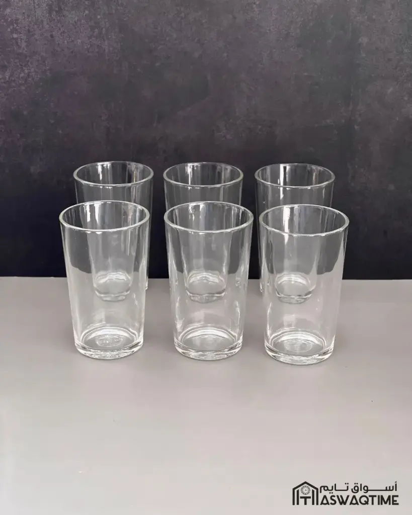 6 PCS WATER CUP GLASSWARE 28CL