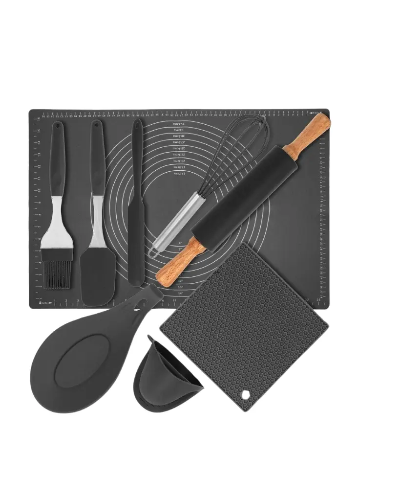 9PCS SILICON BAKING SET 
