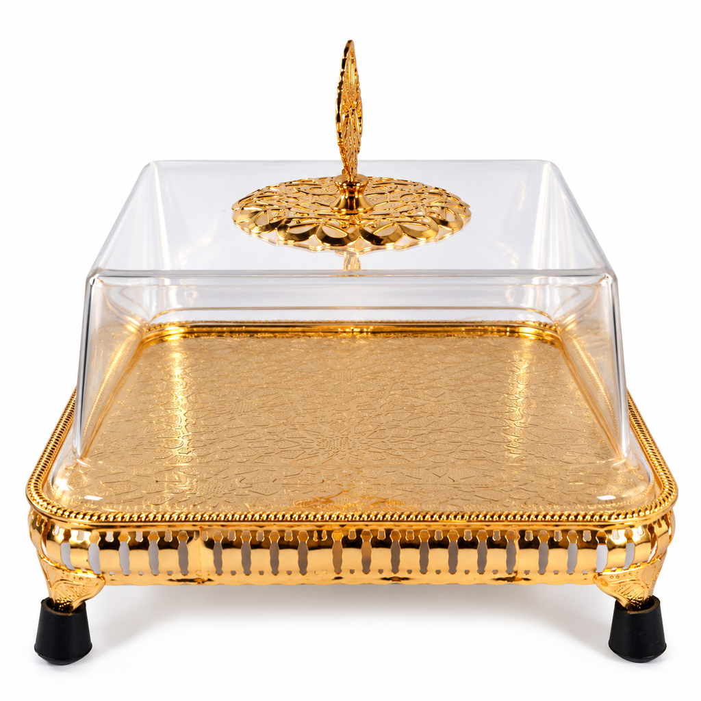 ACRYLIC CAKE TRAY