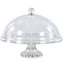ACRYLIC DOME ROUND WITH STAND 30X30X22 CM [M]