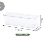 DAVE ACRYLIC MULTIFUNCTIONAL STORAGE BOX