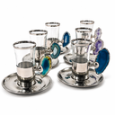 AKMETAL 6 PERSONS TEA SET 