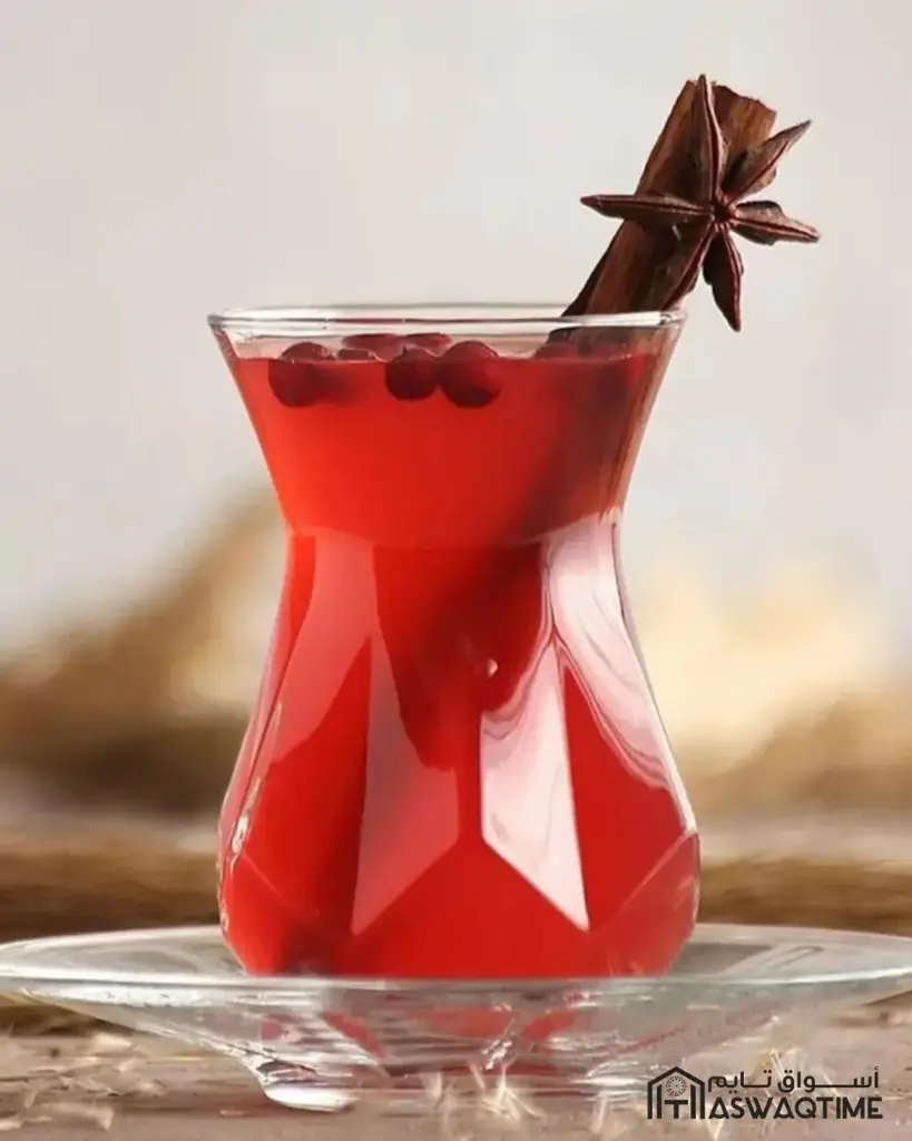 LAV ALYA TURKISH TEA GLASS 6PCS 165CC