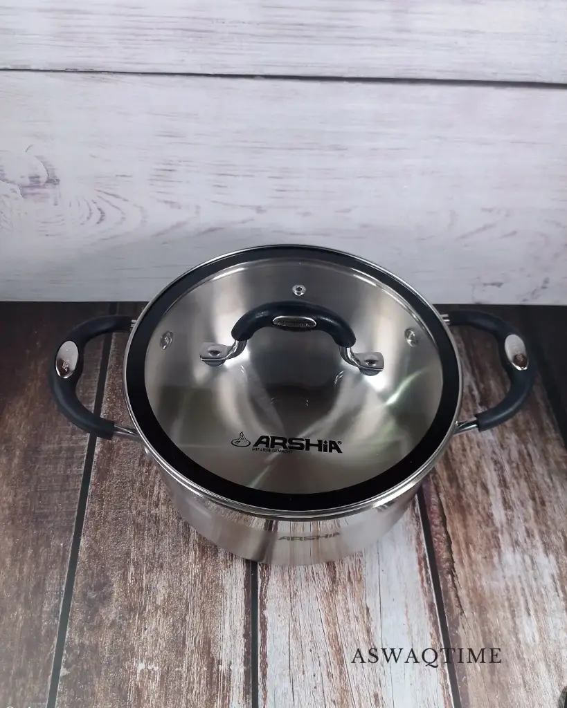 ARSHIA S/S CASSEROLE 18CM 3077